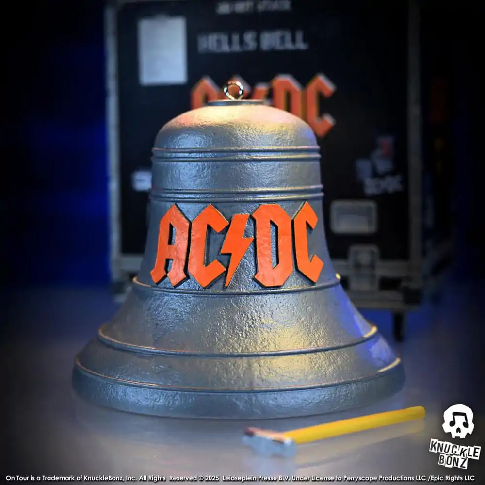 AC/DC Rock Ikonz On Tour Socha PWR UP Tour Hells Bell fotografii produktu