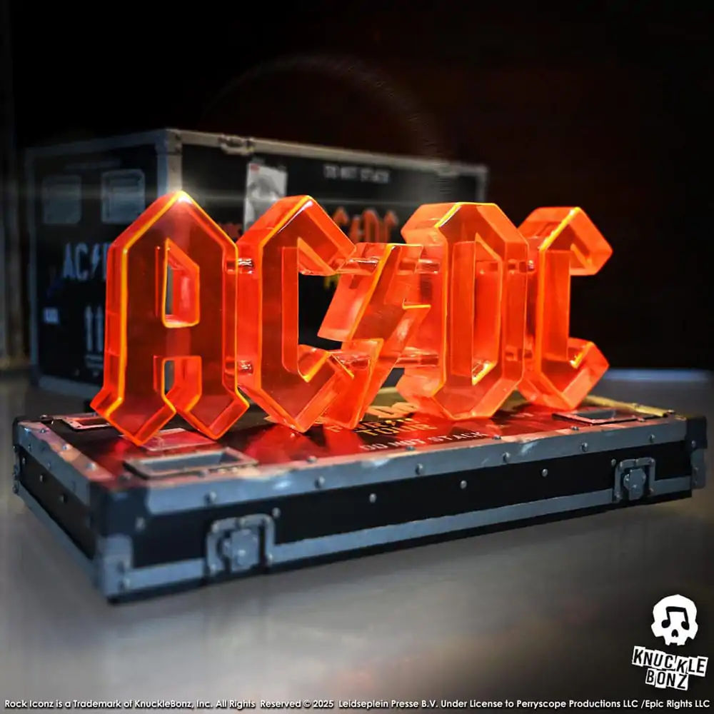 AC/DC Rock Ikonz On Tour Socha PWR UP Tour Road Case fotografii produktu