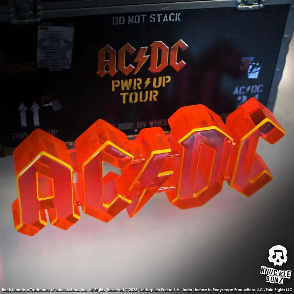 AC/DC Rock Ikonz On Tour Socha PWR UP Tour Road Case fotografii produktu
