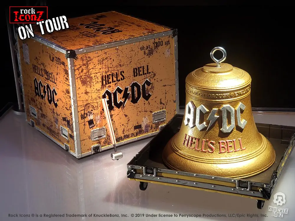 AC/DC Rock Ikonz On Tour Sochy Hell&#039;s Bell fotografii produktu