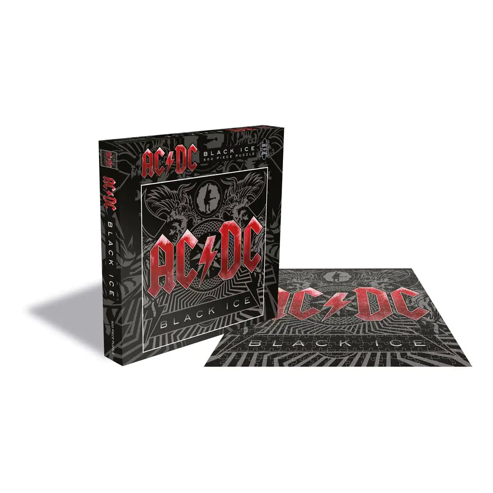 AC/DC Rock Saws Skládačka Black Ice (500 dílků) fotografii produktu