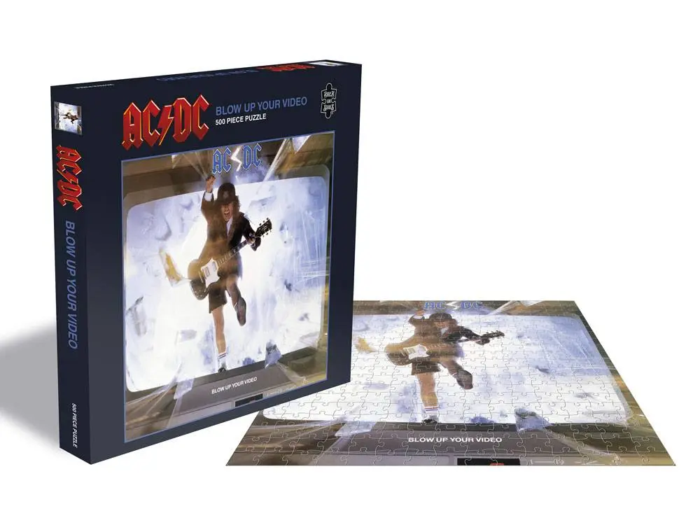 AC/DC Rock Saws Puzzle skládačka Blow Up Your Video (500 dílků) fotografii produktu