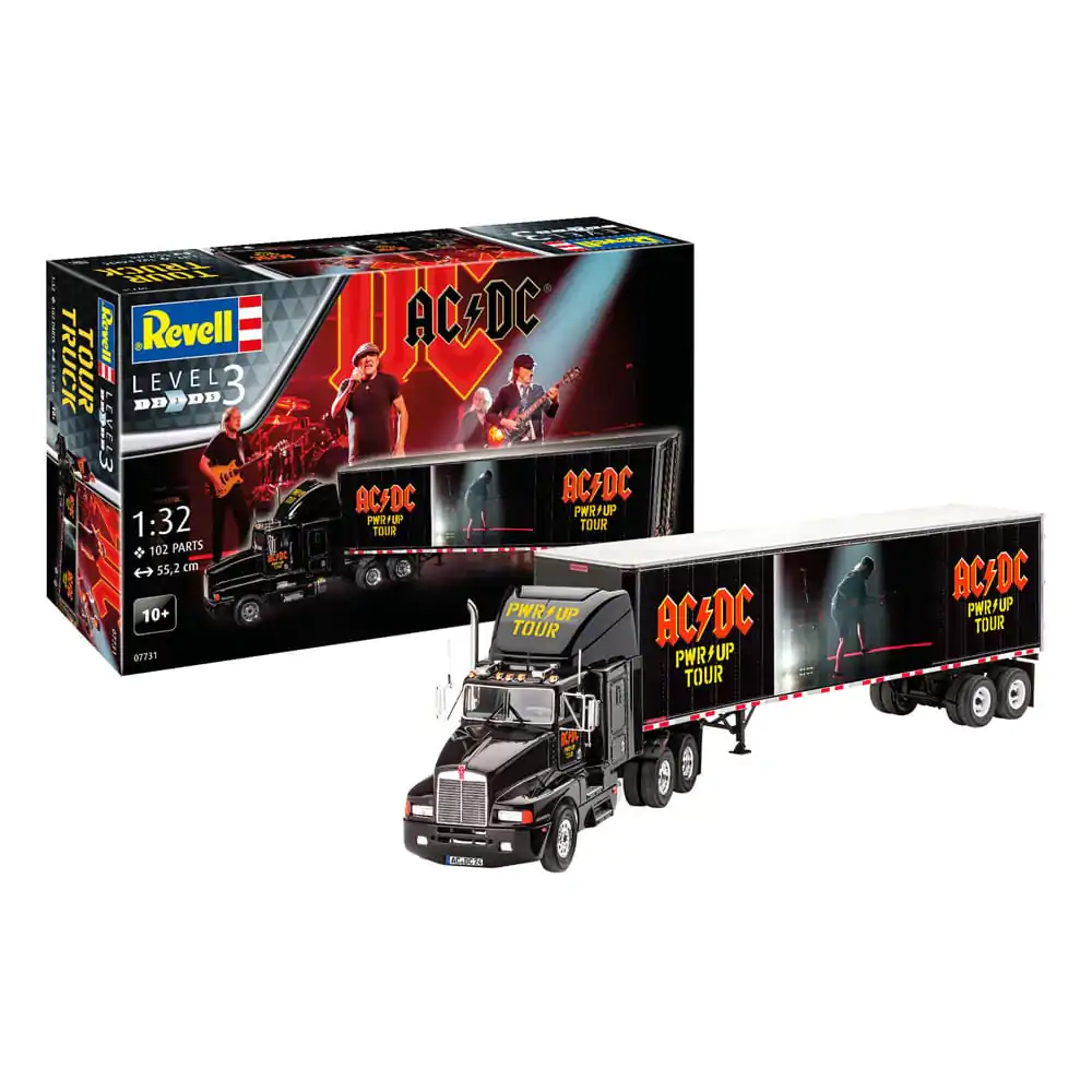 AC/DC Model Kit Dárková sada Tour Truck & Trailer 55 cm fotografii produktu