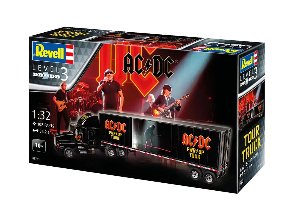 AC/DC Model Kit Dárková sada Tour Truck & Trailer 55 cm fotografii produktu