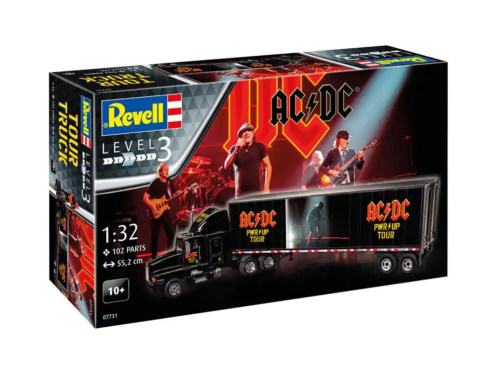 AC/DC Model Kit Dárková sada Tour Truck & Trailer 55 cm fotografii produktu