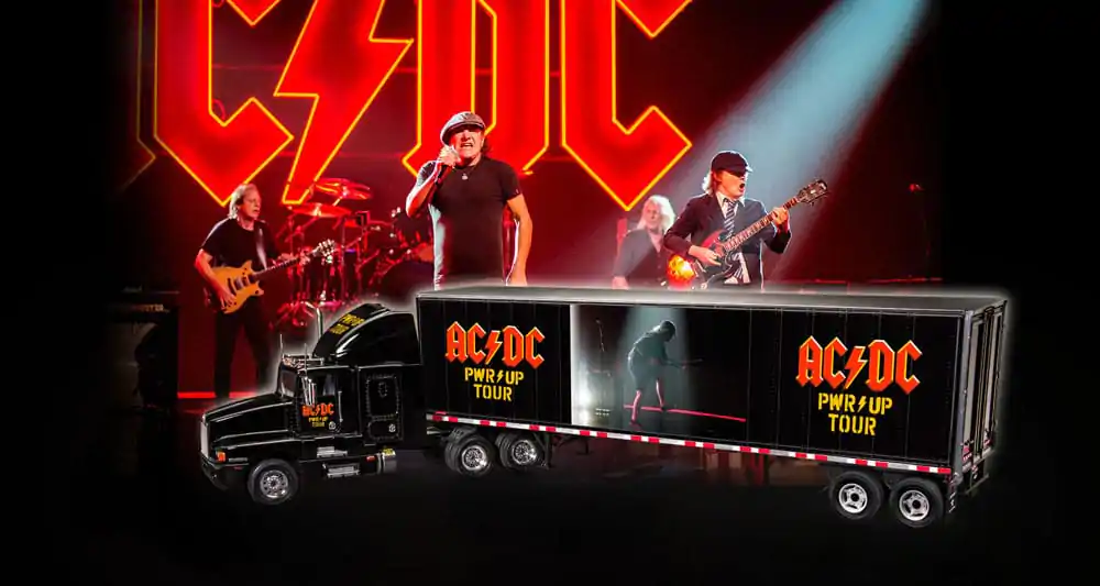 AC/DC Model Kit Dárková sada Tour Truck & Trailer 55 cm fotografii produktu