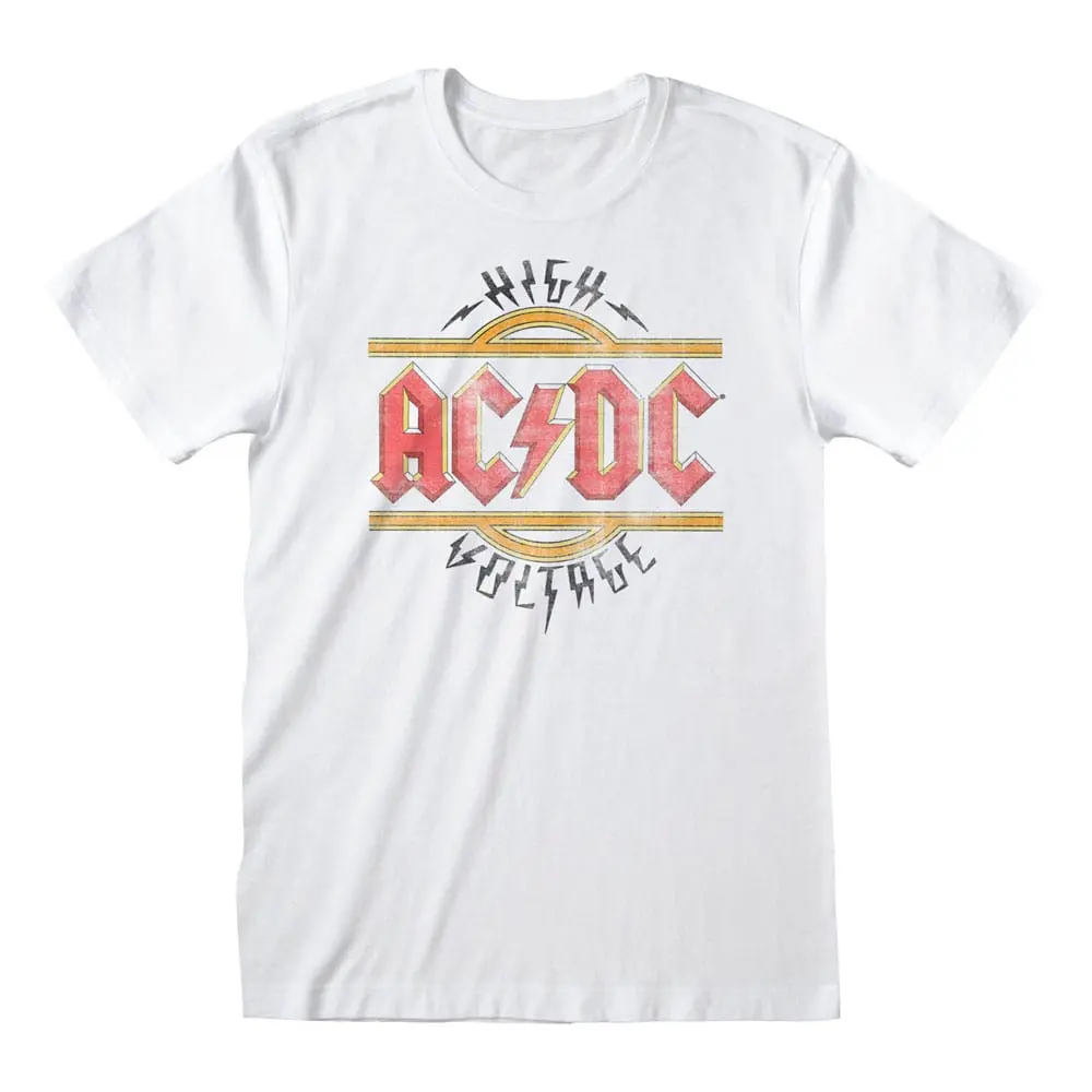 AC/DC Vintage High Voltage Tričko fotografii produktu