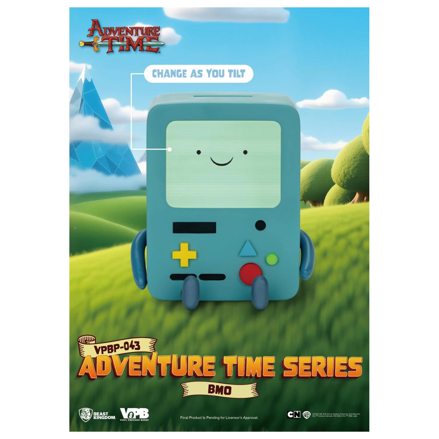 Adventure Time BMO Bank vinylová figurka 9,6 cm fotografii produktu