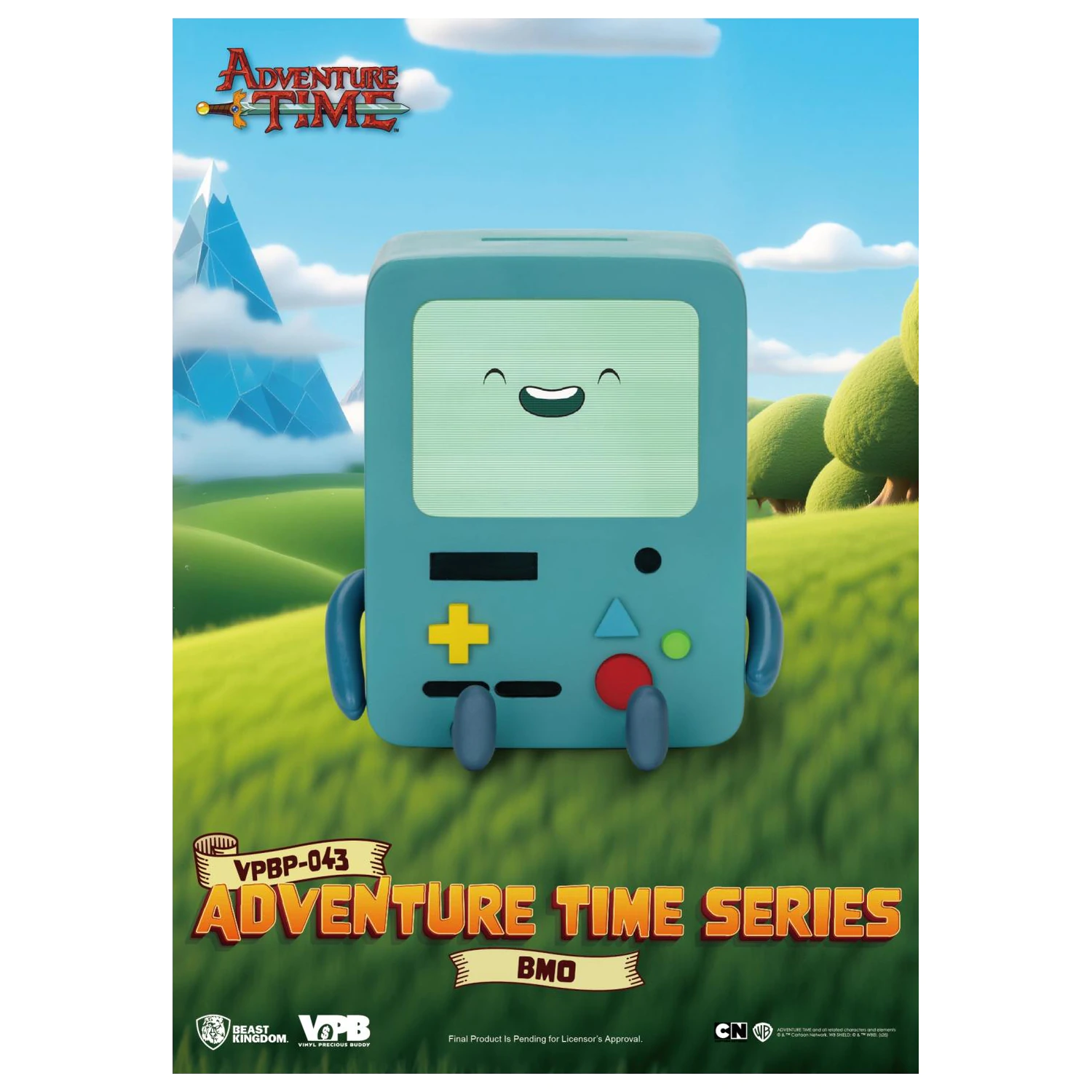 Adventure Time BMO Bank vinylová figurka 9,6 cm fotografii produktu