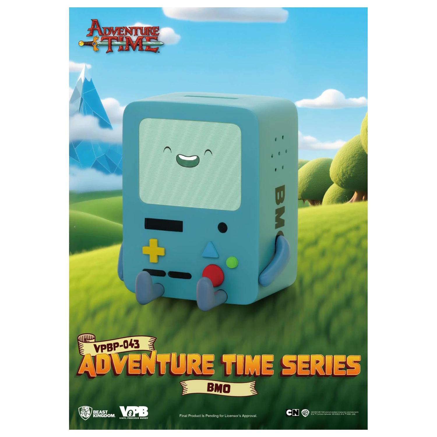 Adventure Time BMO Bank vinylová figurka 9,6 cm fotografii produktu
