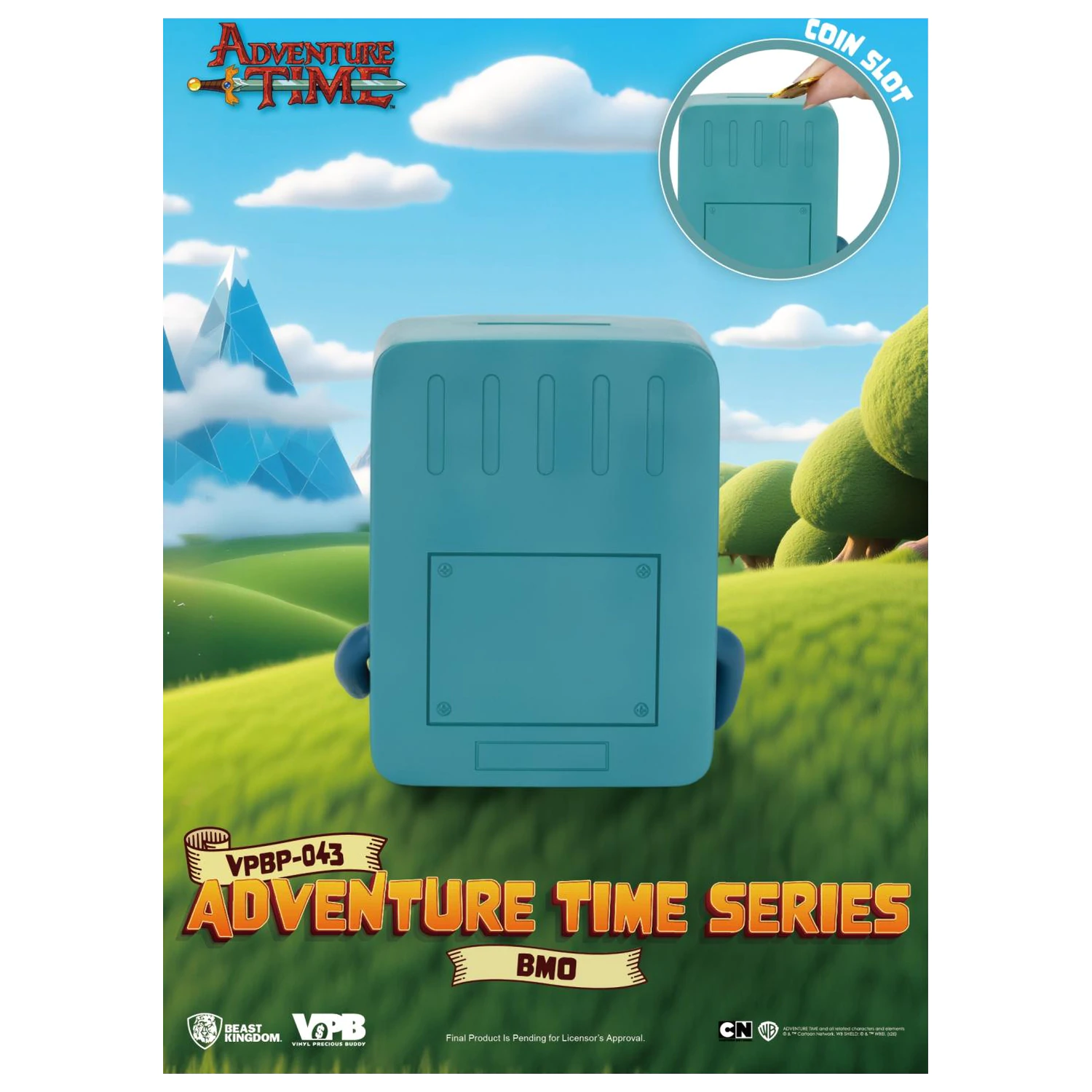 Adventure Time BMO Bank vinylová figurka 9,6 cm fotografii produktu