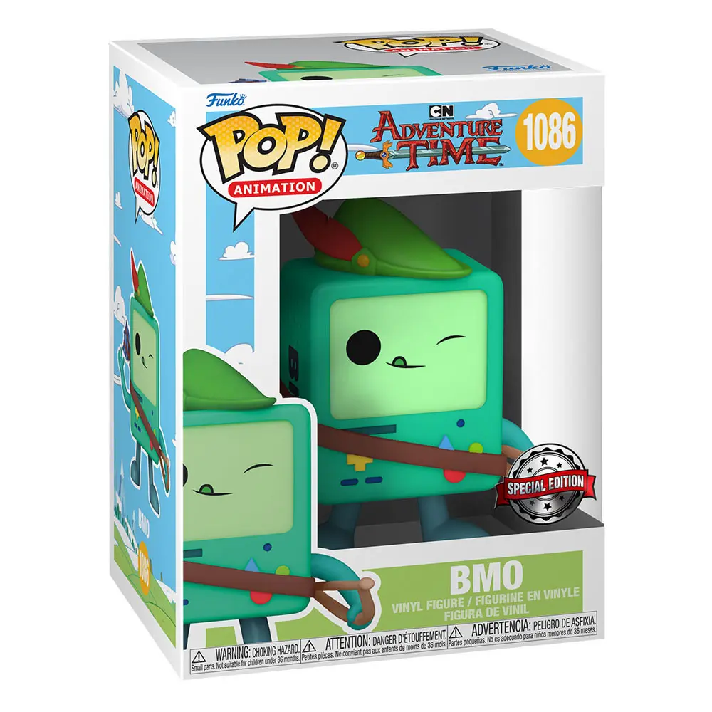 Adventure Time POP! Vinyl Figurka BMO s lukem 9 cm fotografii produktu