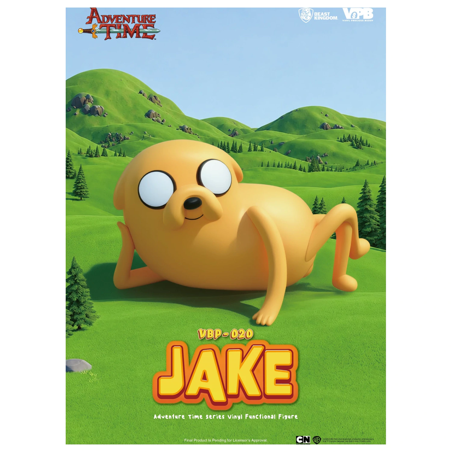 Adventure Time Jake prasátko 21cm fotografii produktu