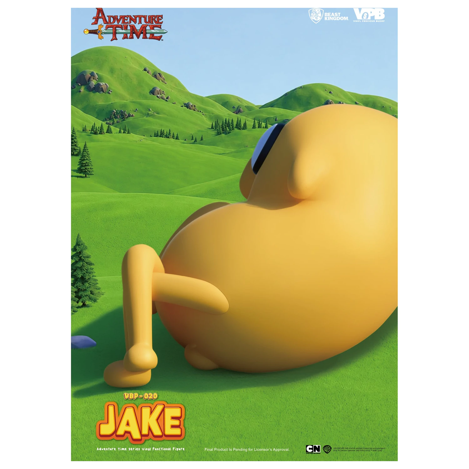 Adventure Time Jake prasátko 21cm fotografii produktu