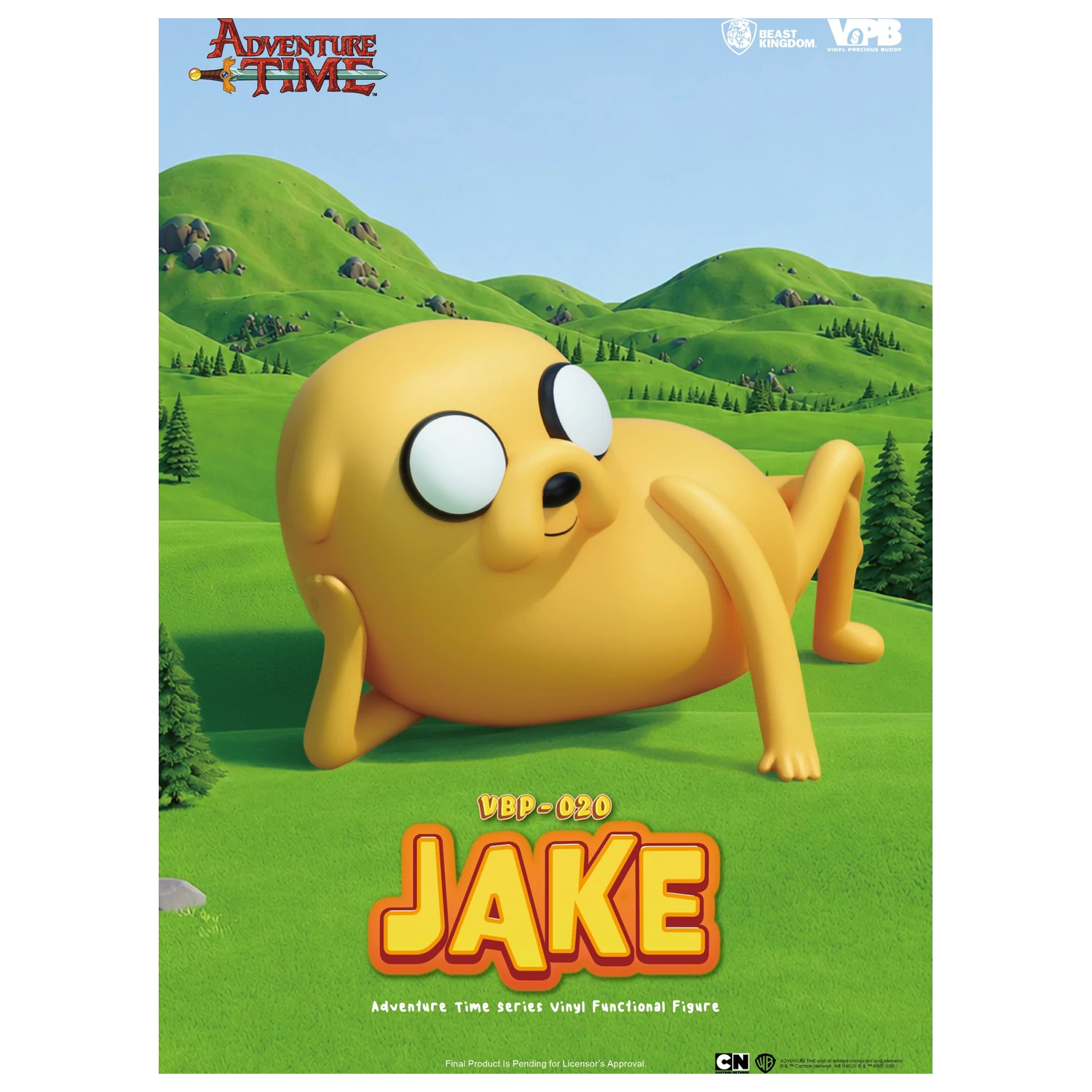 Adventure Time Jake prasátko 21cm fotografii produktu