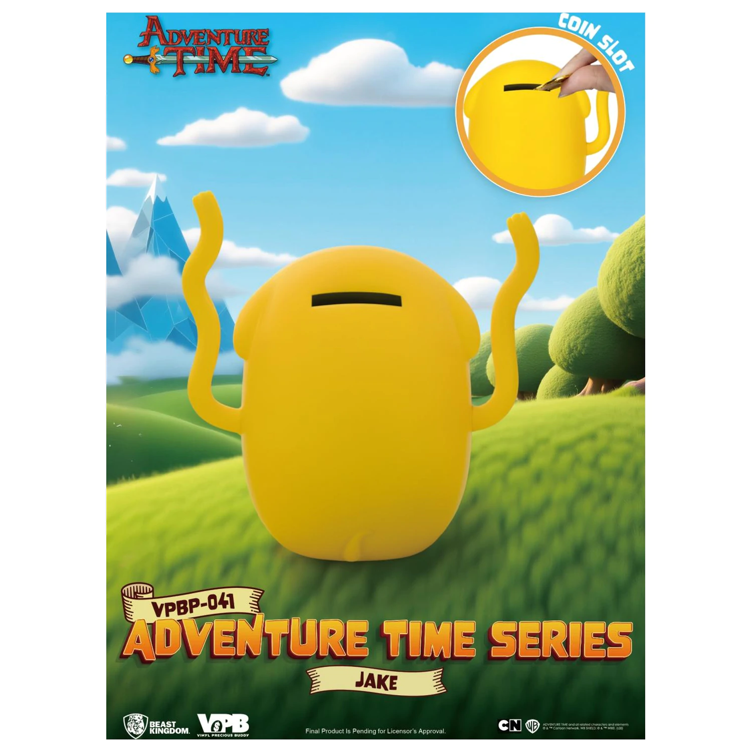 Adventure Time Jake Bank vinyl figurka 12,2 cm fotografii produktu