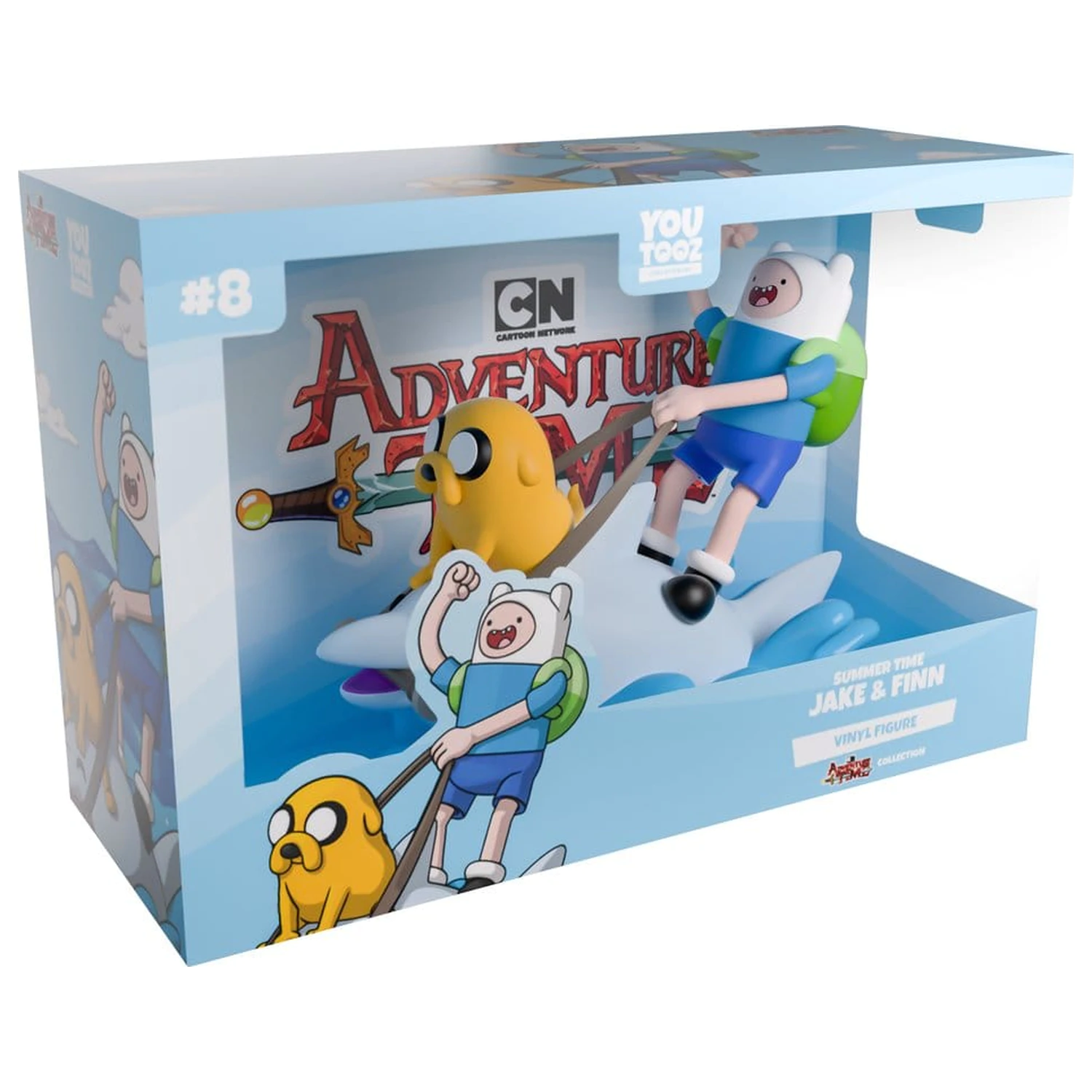 Adventure Time Vinylová Figurka Jake & Finn Summertime 13 cm fotografii produktu