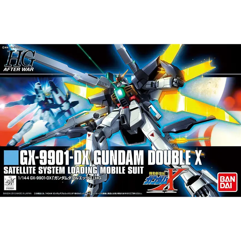 After War Gundam X Gundam Double X stavebnice modelu figurky 13 cm fotografii produktu