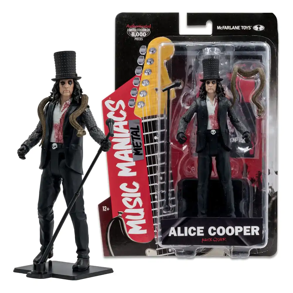 Alice Cooper Metal Music Maniacs akční figurka Alice Cooper 15 cm fotografii produktu