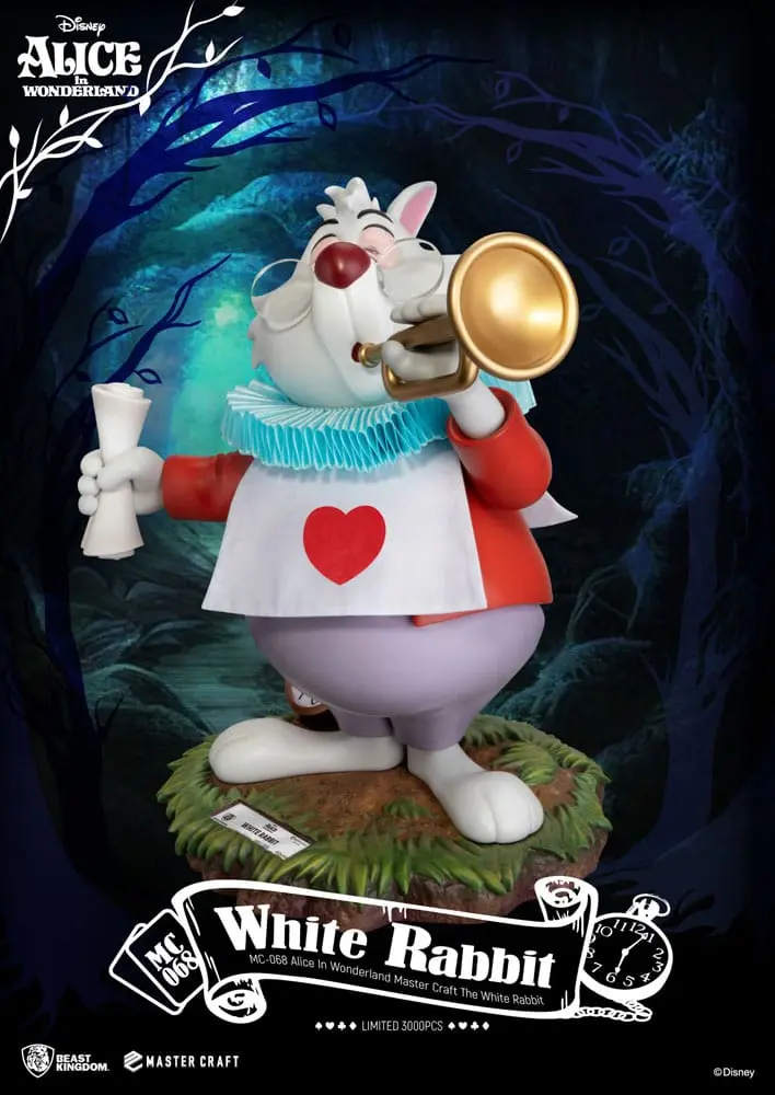 Alice In Wonderland Master Craft Statue Bílý Králík 36 cm fotografii produktu
