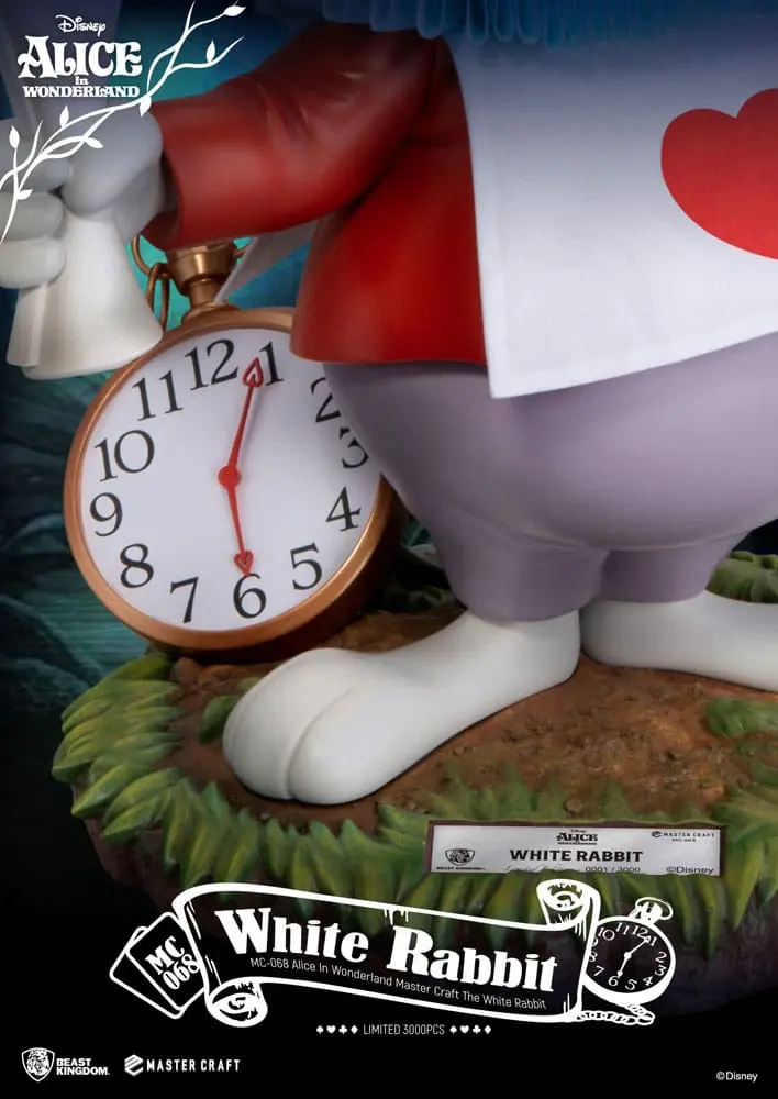 Alice In Wonderland Master Craft Statue Bílý Králík 36 cm fotografii produktu
