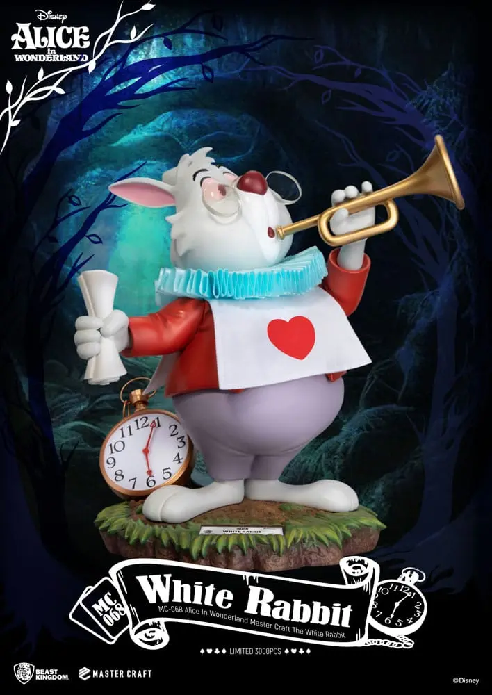 Alice In Wonderland Master Craft Statue Bílý Králík 36 cm fotografii produktu