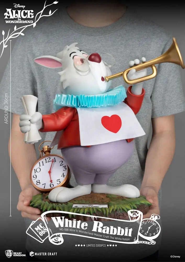 Alice In Wonderland Master Craft Statue Bílý Králík 36 cm fotografii produktu