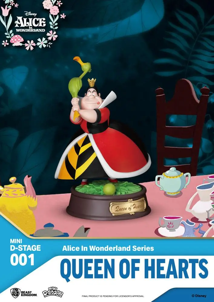 Alice in Wonderland Mini Diorama Stage Sošky 6-balení 10 cm fotografii produktu