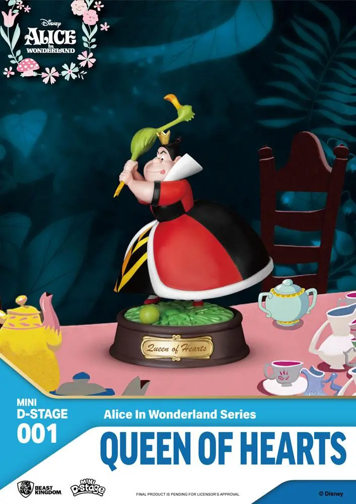 Alice in Wonderland Mini Diorama Stage Sošky 6-balení 10 cm fotografii produktu