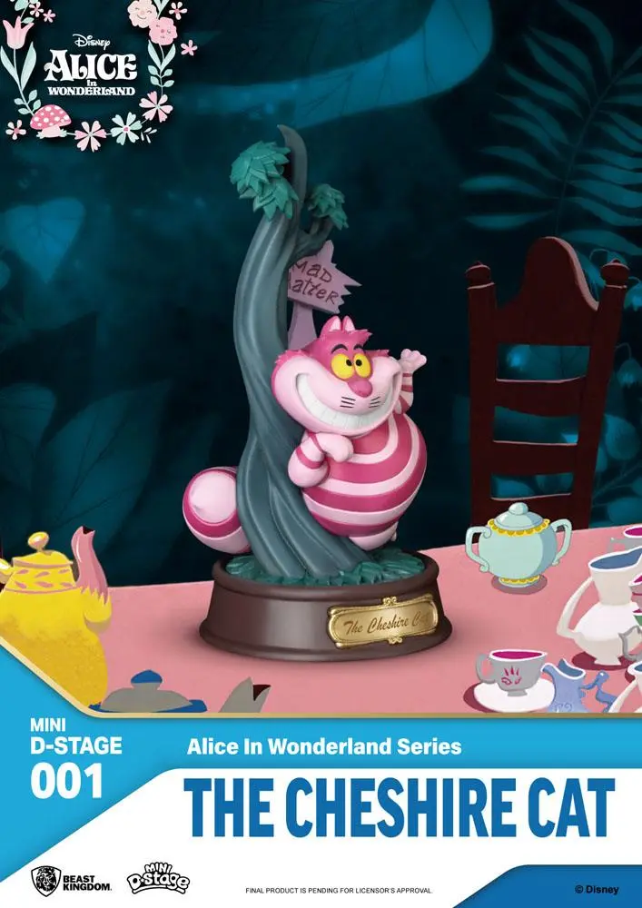 Alice in Wonderland Mini Diorama Stage Sošky 6-balení 10 cm fotografii produktu