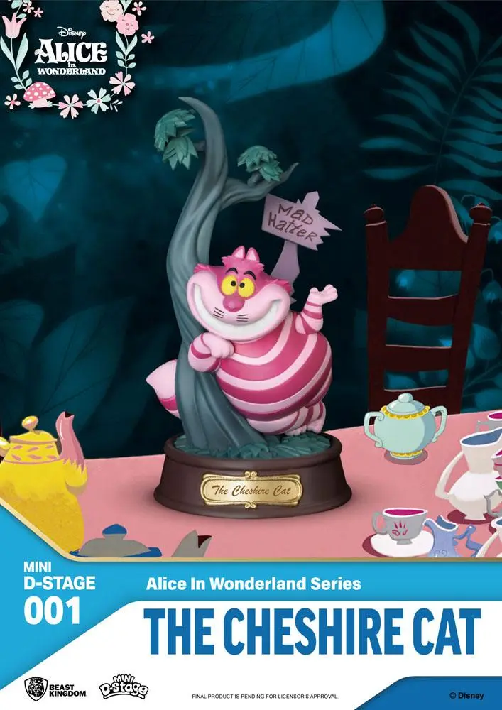 Alice in Wonderland Mini Diorama Stage Sošky 6-balení 10 cm fotografii produktu