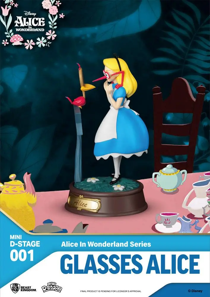 Alice in Wonderland Mini Diorama Stage Sošky 6-balení 10 cm fotografii produktu
