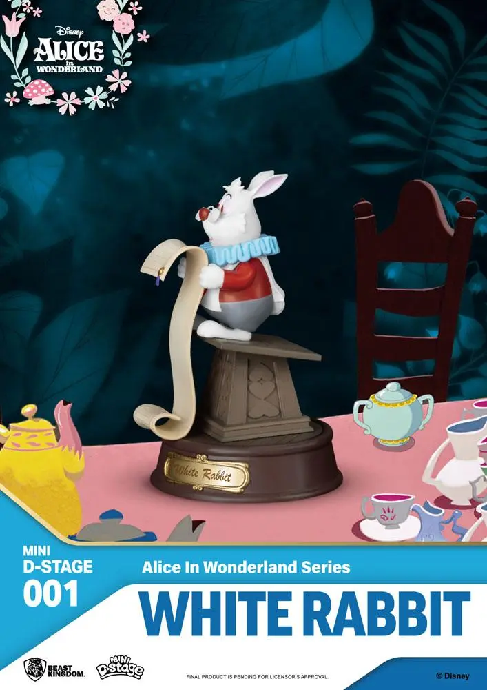 Alice in Wonderland Mini Diorama Stage Sošky 6-balení 10 cm fotografii produktu
