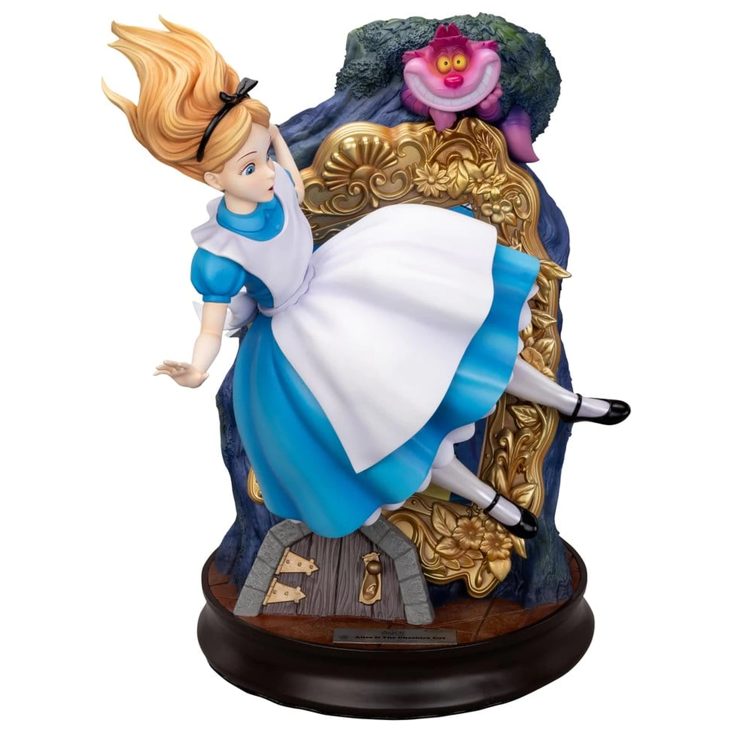 Alice in Wonderland Master Craft Socha Alice & The Cheshire Cat 40 cm fotografii produktu