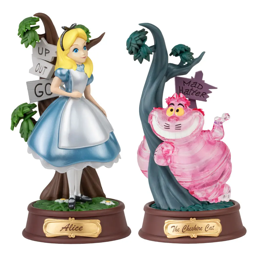 Alice in Wonderland Mini Diorama Stage Sošky 2-pack Candy Color Special Edition 10 cm fotografii produktu