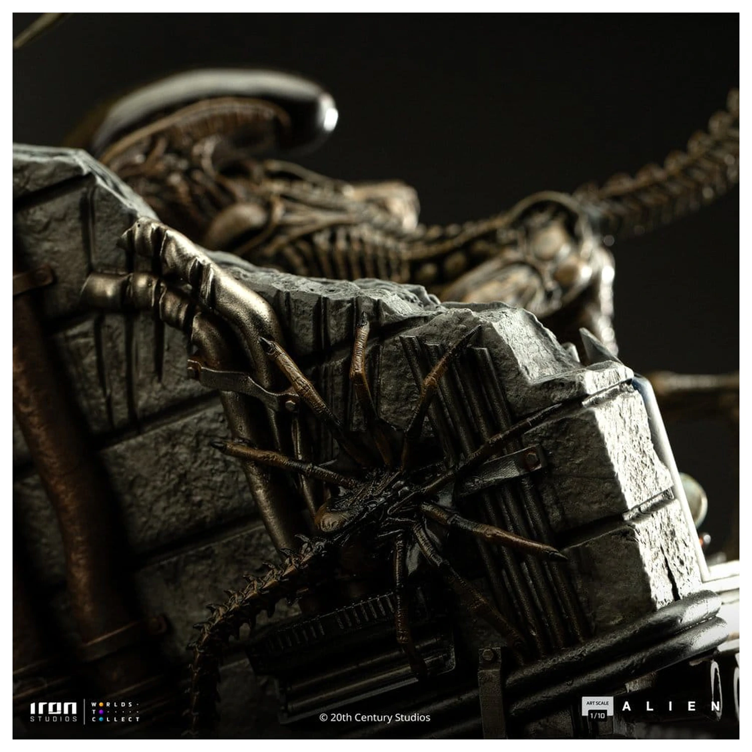 Alien 3 Art Scale Socha 1/10 Ellen Ripley a Dog Alien 23 cm fotografii produktu