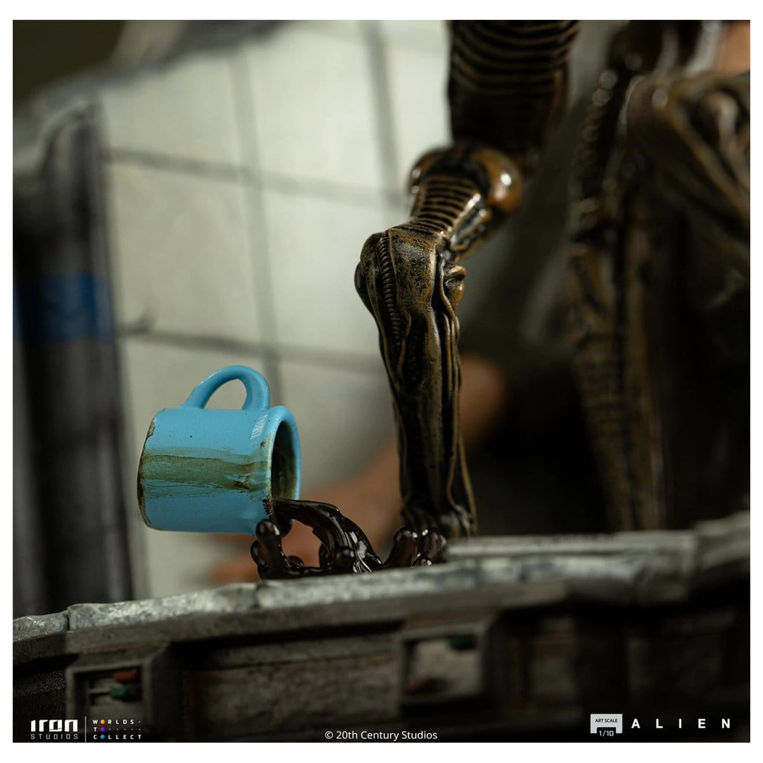Alien 3 Art Scale Socha 1/10 Ellen Ripley a Dog Alien 23 cm fotografii produktu