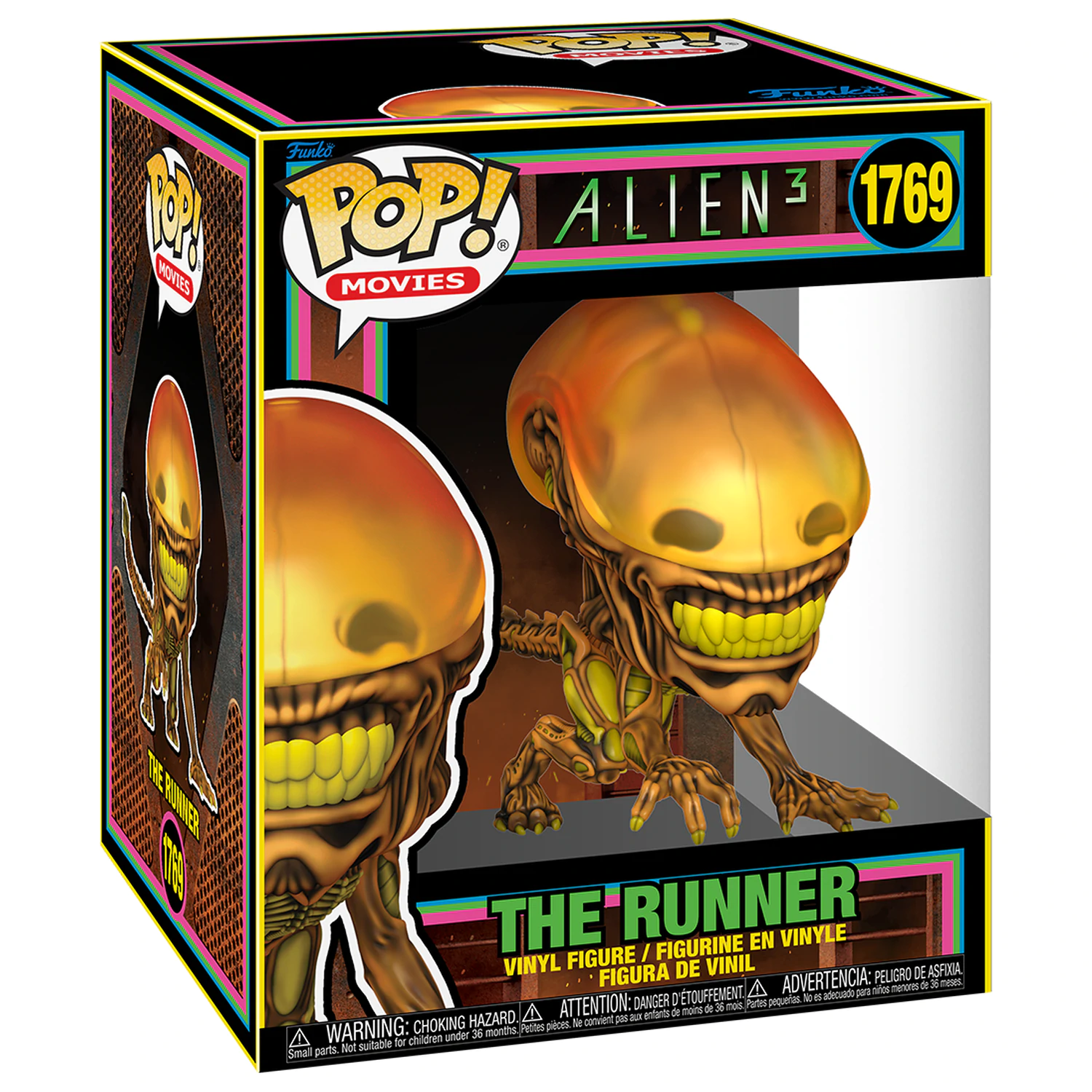 Alien 3 Super Sized Funko POP! Marvel Vinyl figurka The Runner (BLKLT) exkluzivní edice 12 cm [POŠKOZENÝ OBAL] fotografii produktu