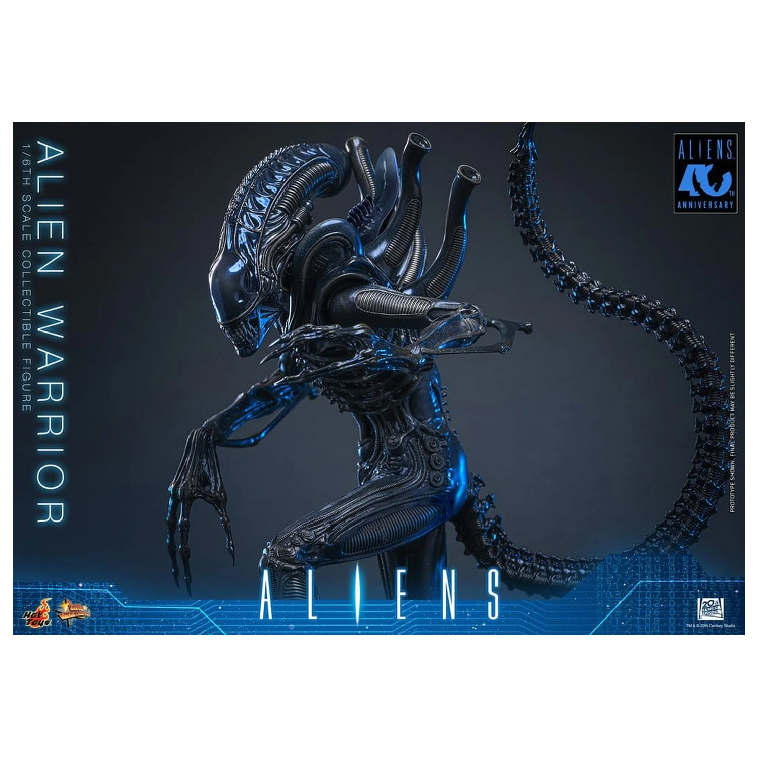 Alien Movie Masterpiece Akční figurka 1/6 Alien Warrior 39 cm fotografii produktu