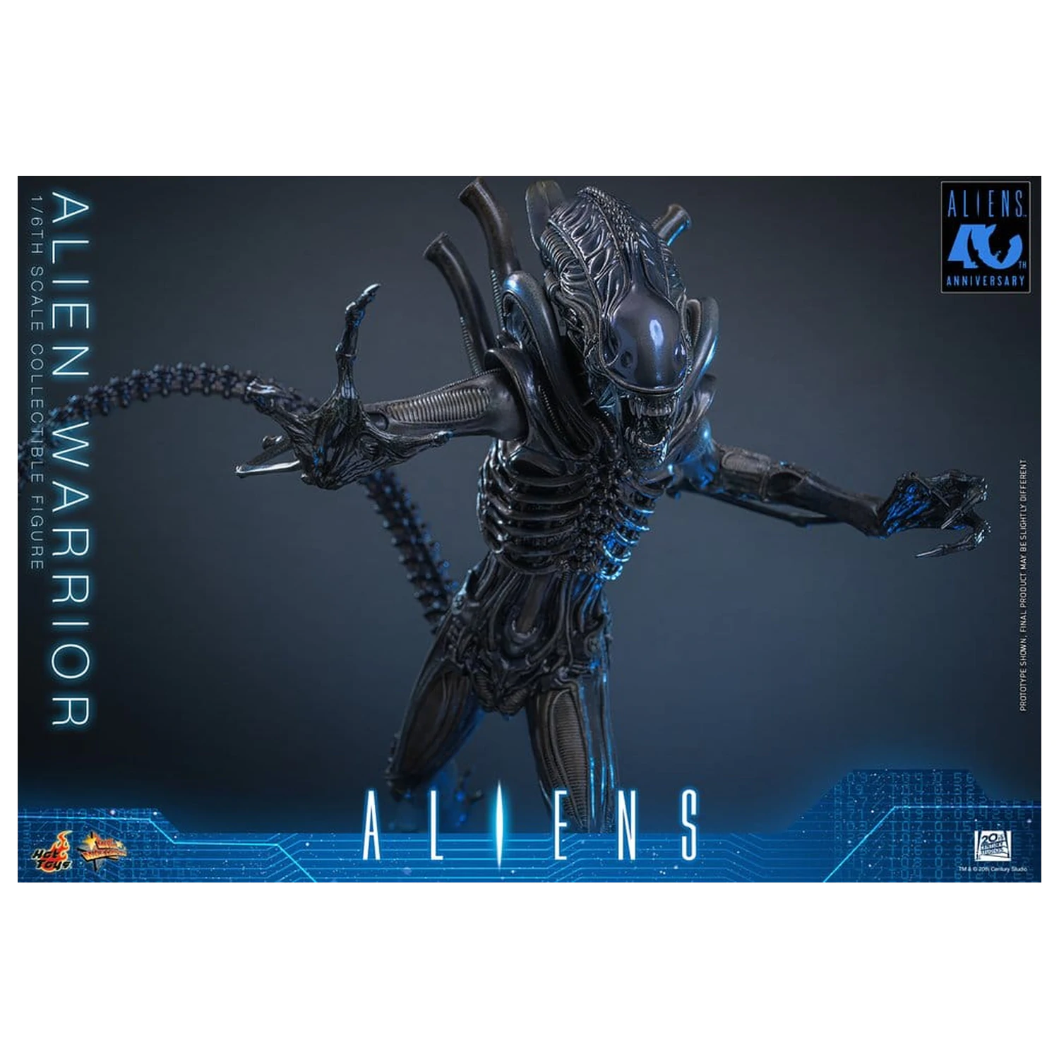Alien Movie Masterpiece Akční figurka 1/6 Alien Warrior 39 cm fotografii produktu