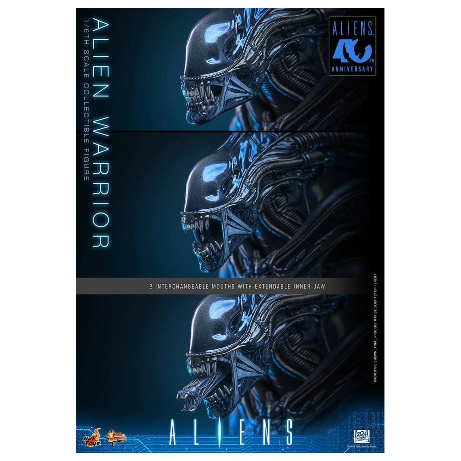 Alien Movie Masterpiece Akční figurka 1/6 Alien Warrior 39 cm fotografii produktu