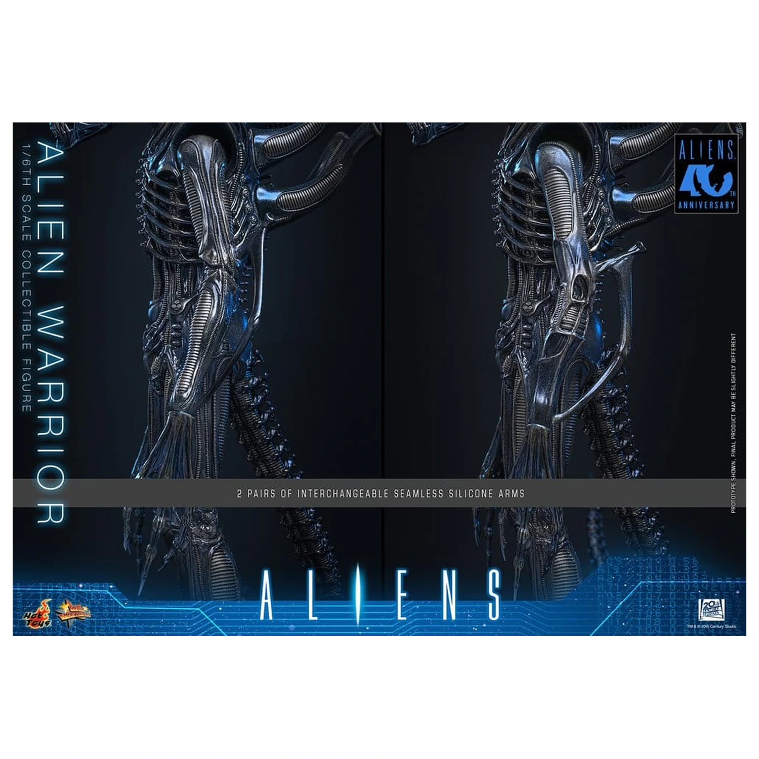 Alien Movie Masterpiece Akční figurka 1/6 Alien Warrior 39 cm fotografii produktu