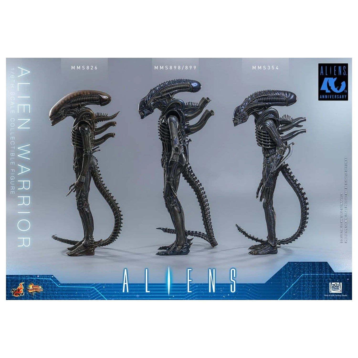 Alien Movie Masterpiece Akční figurka 1/6 Alien Warrior 39 cm fotografii produktu