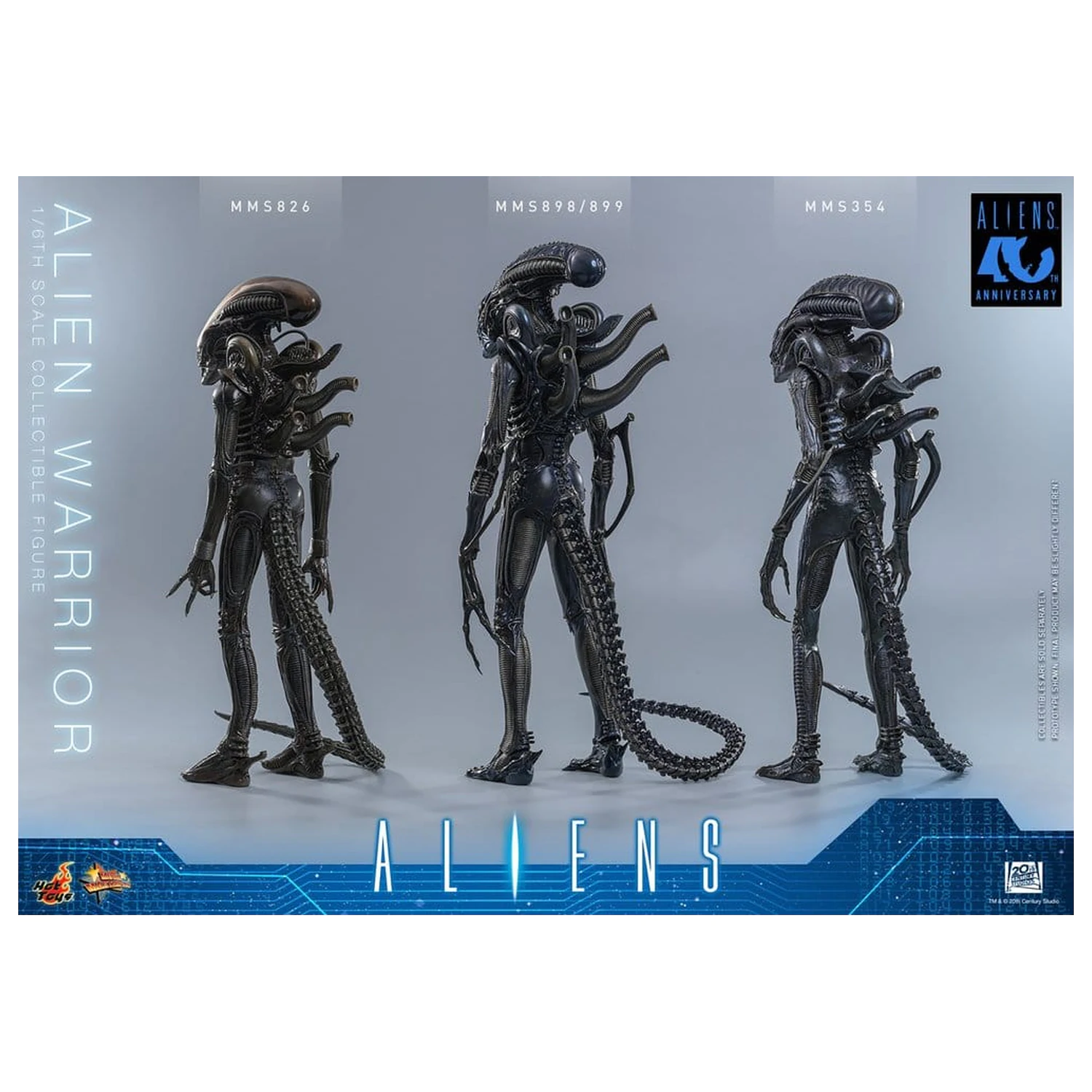 Alien Movie Masterpiece Akční figurka 1/6 Alien Warrior 39 cm fotografii produktu