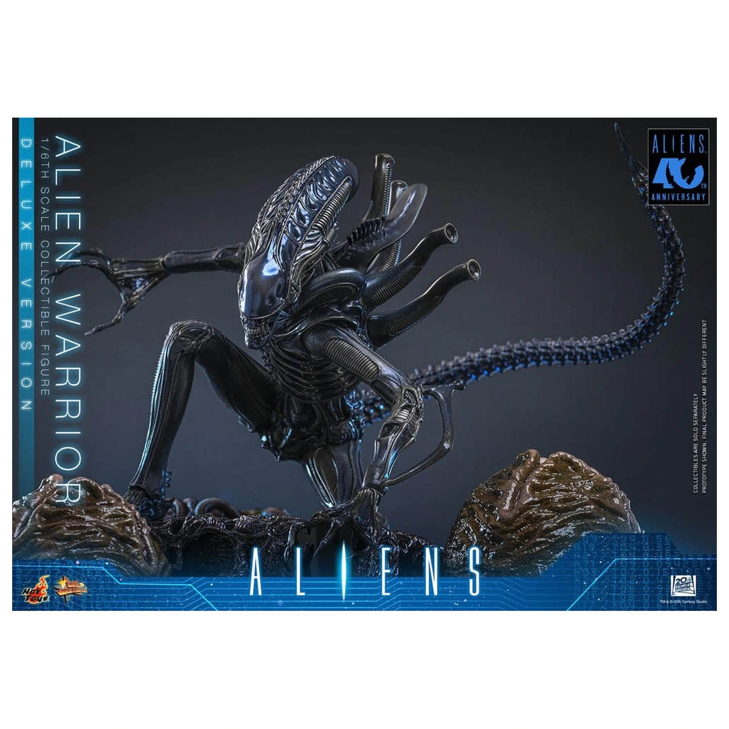 Alien Movie Masterpiece akční figurka 1/6 Alien Warrior (Deluxe verze) 39 cm fotografii produktu