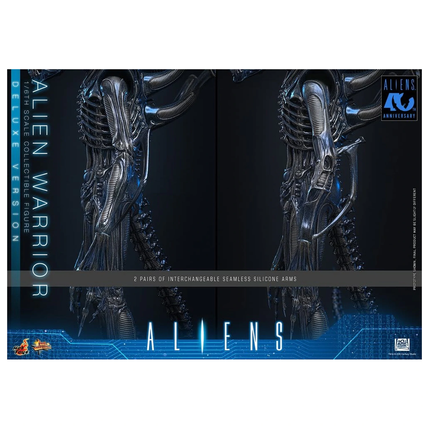 Alien Movie Masterpiece akční figurka 1/6 Alien Warrior (Deluxe verze) 39 cm fotografii produktu