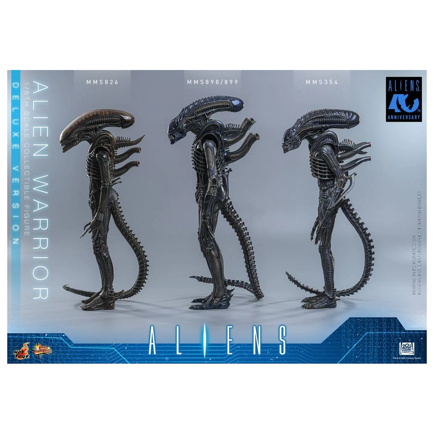 Alien Movie Masterpiece akční figurka 1/6 Alien Warrior (Deluxe verze) 39 cm fotografii produktu