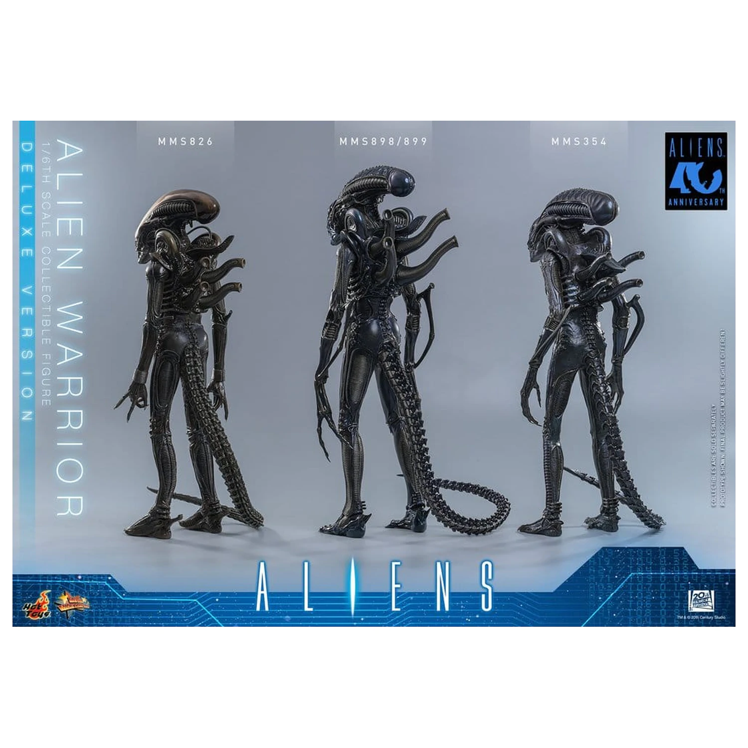 Alien Movie Masterpiece akční figurka 1/6 Alien Warrior (Deluxe verze) 39 cm fotografii produktu