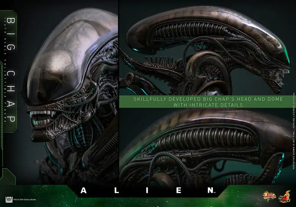Alien Movie Masterpiece akční figurka 1/6 Big Chap 36 cm fotografii produktu