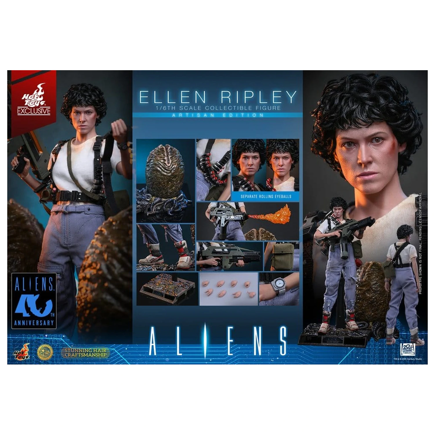 Alien Movie Masterpiece Akční figurka 1/6 Ellen Ripley (Artisan Edition) 30 cm fotografii produktu